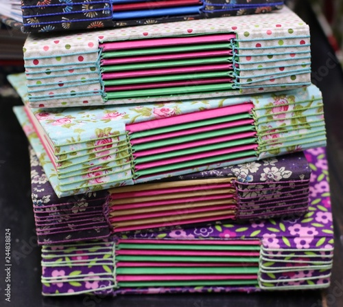 Photography the bookbinding process