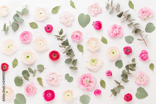 Beautiful colored ranunculu...