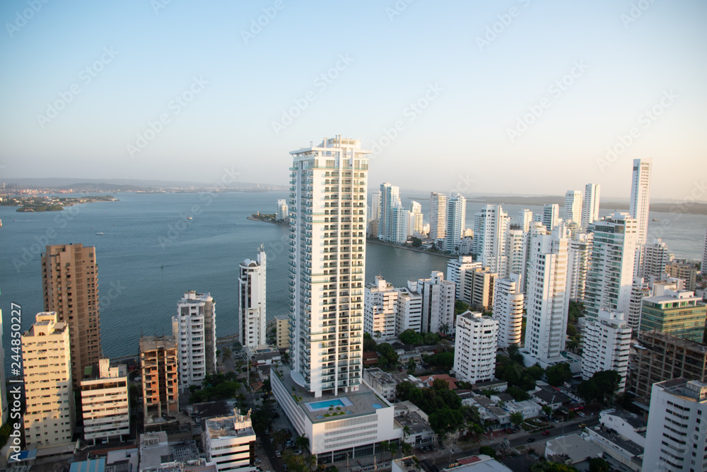 Fototapeta premium view of city