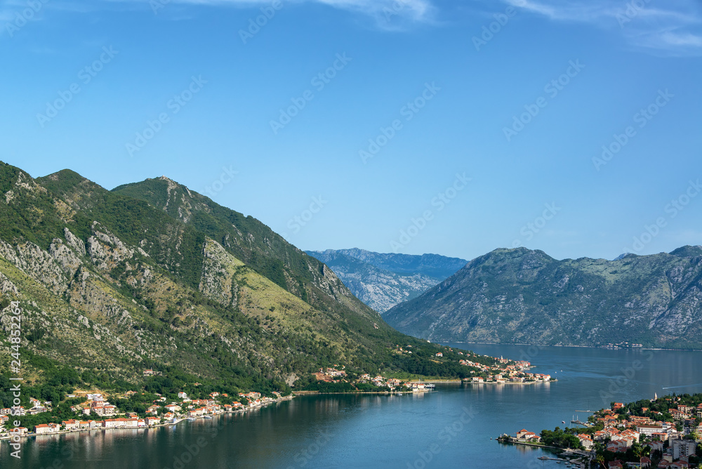 Bay of Kotor Landscape View