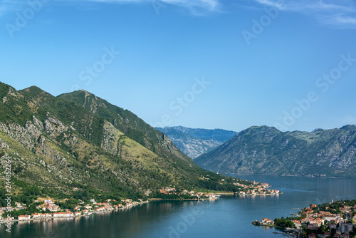 Fototapeta Naklejka Na Ścianę i Meble -  Bay of Kotor Landscape View