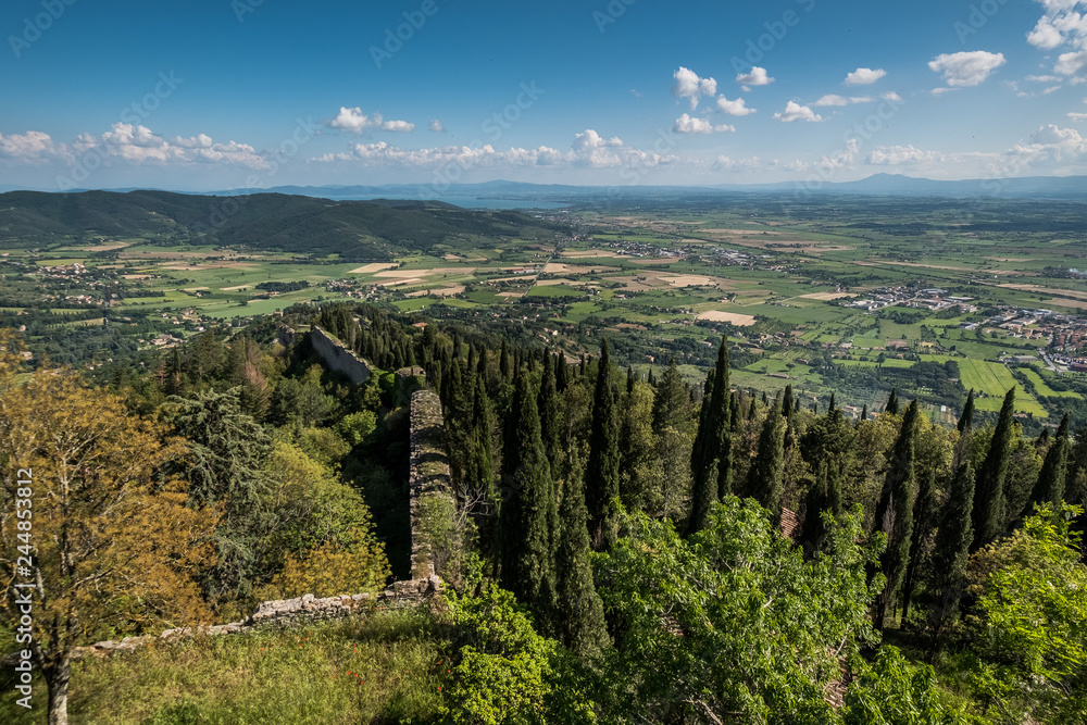 Obraz premium Cortona, Arezzo, Tuscany - Italy