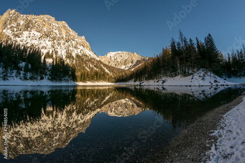 Ansichten Grüner See bei Tragöß in der Steiermark