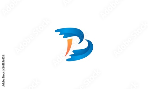 b blue bird logo