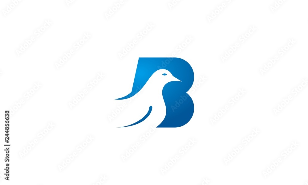 abstract bird logo abstract bird logo