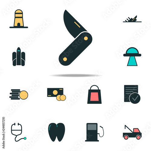 jackknife icon. web icons universal set for web and mobile