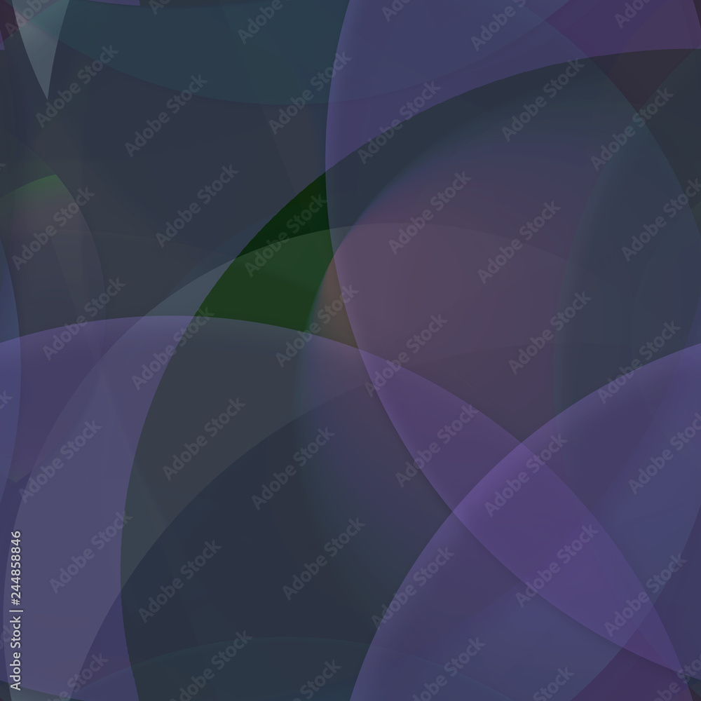 Obraz premium Multicolored geometric circle abstract background seamless pattern