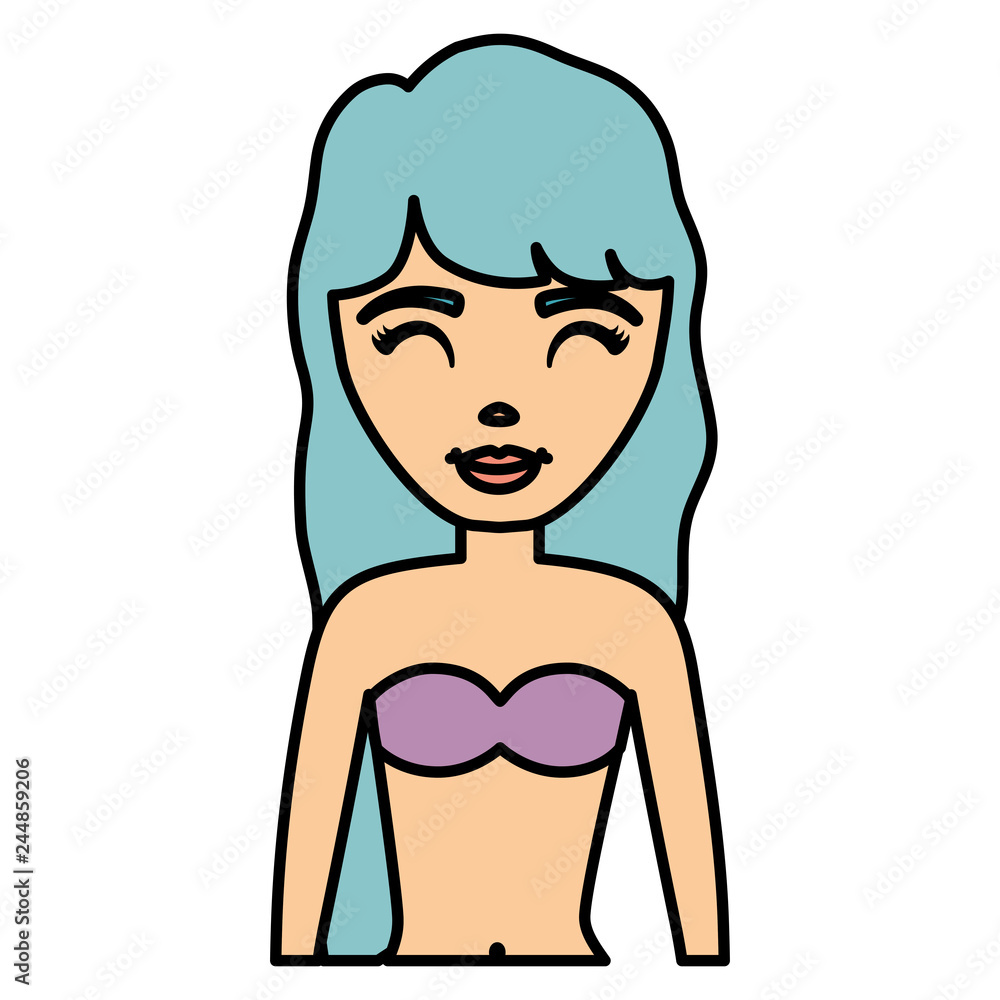 Cartoon girl design Cartoon girl design