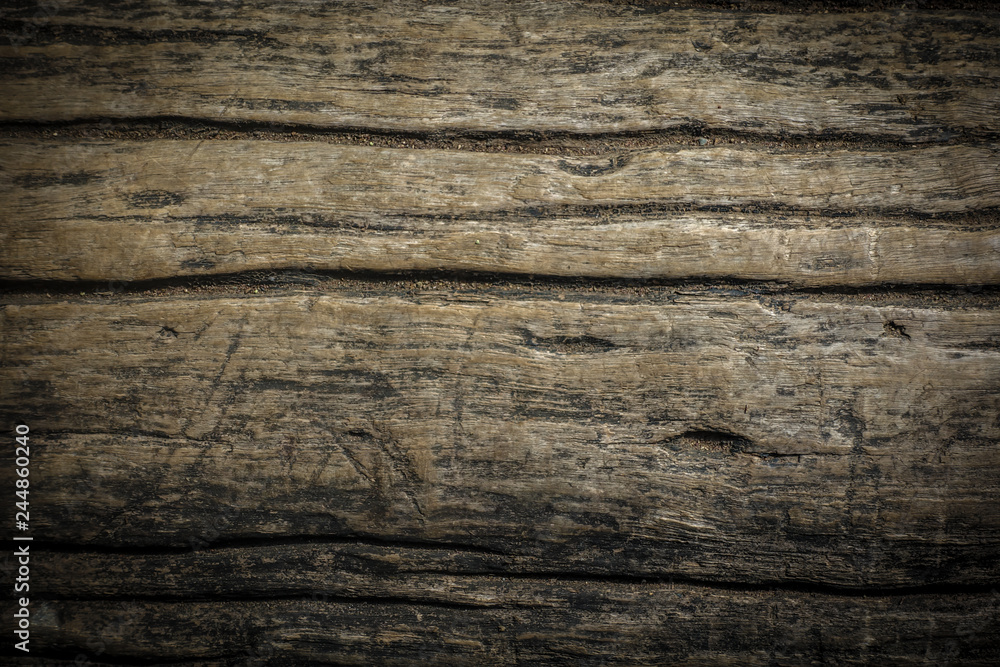 Fototapeta premium Wooden texture and background. High resolution.