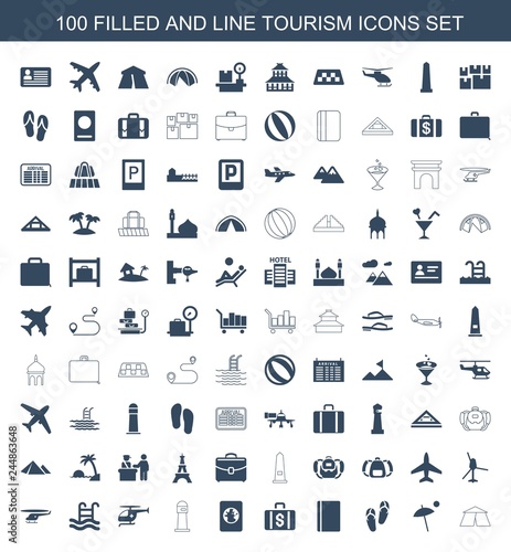 100 tourism icons