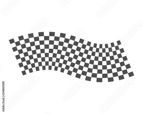 Race flag vector