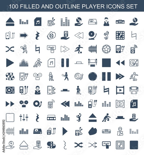 100 player icons