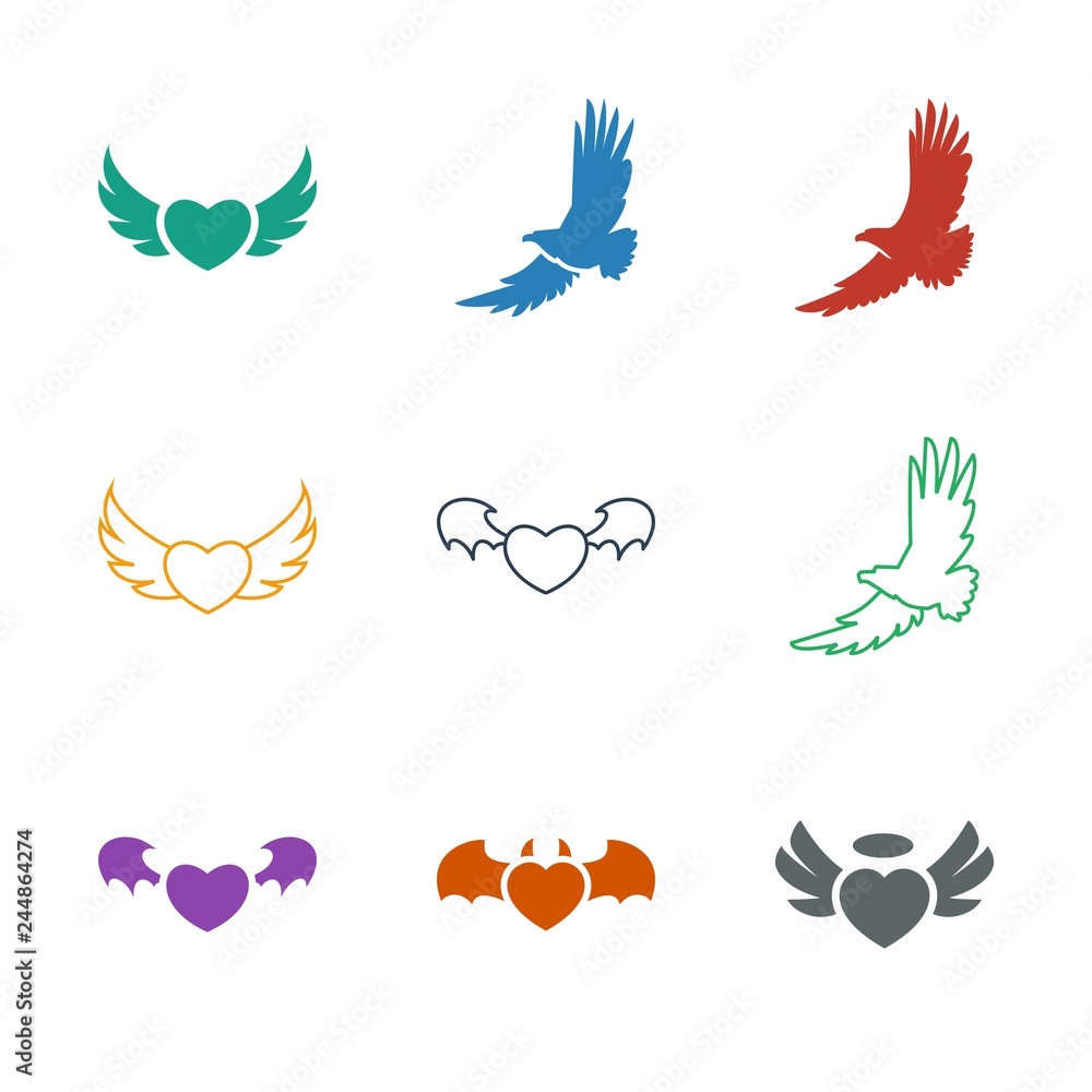 wings icons