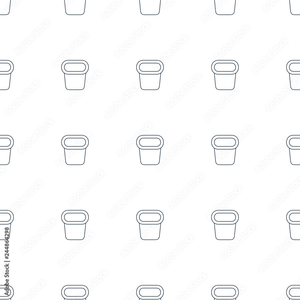 pot for plants icon pattern seamless white background pot for plants icon pattern seamless white background