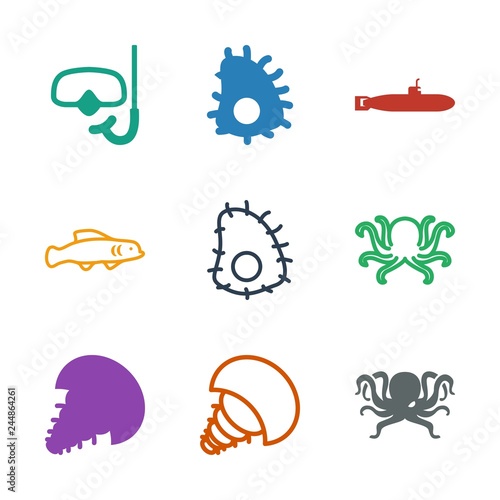 underwater icons