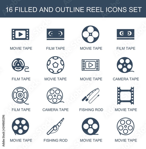 16 reel icons