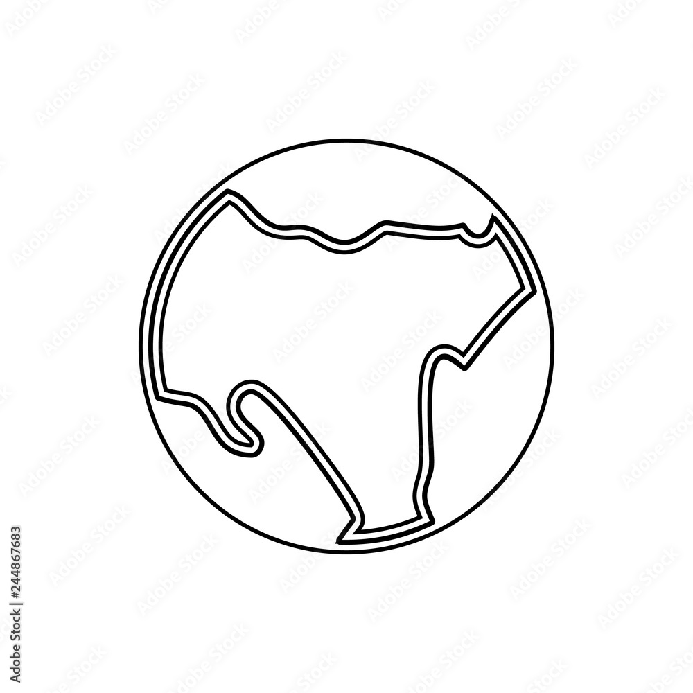 planet from outer space icon. Element of cyber security for mobile concept and web apps icon. Thin line icon for website design and development, app development planet from outer space icon. Element of cyber security for mobile concept and web apps icon. Thin line icon for website design and development, app development