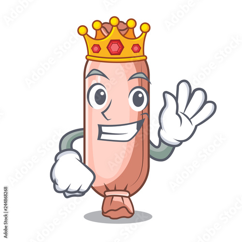 King bolsters above on the mascot bed