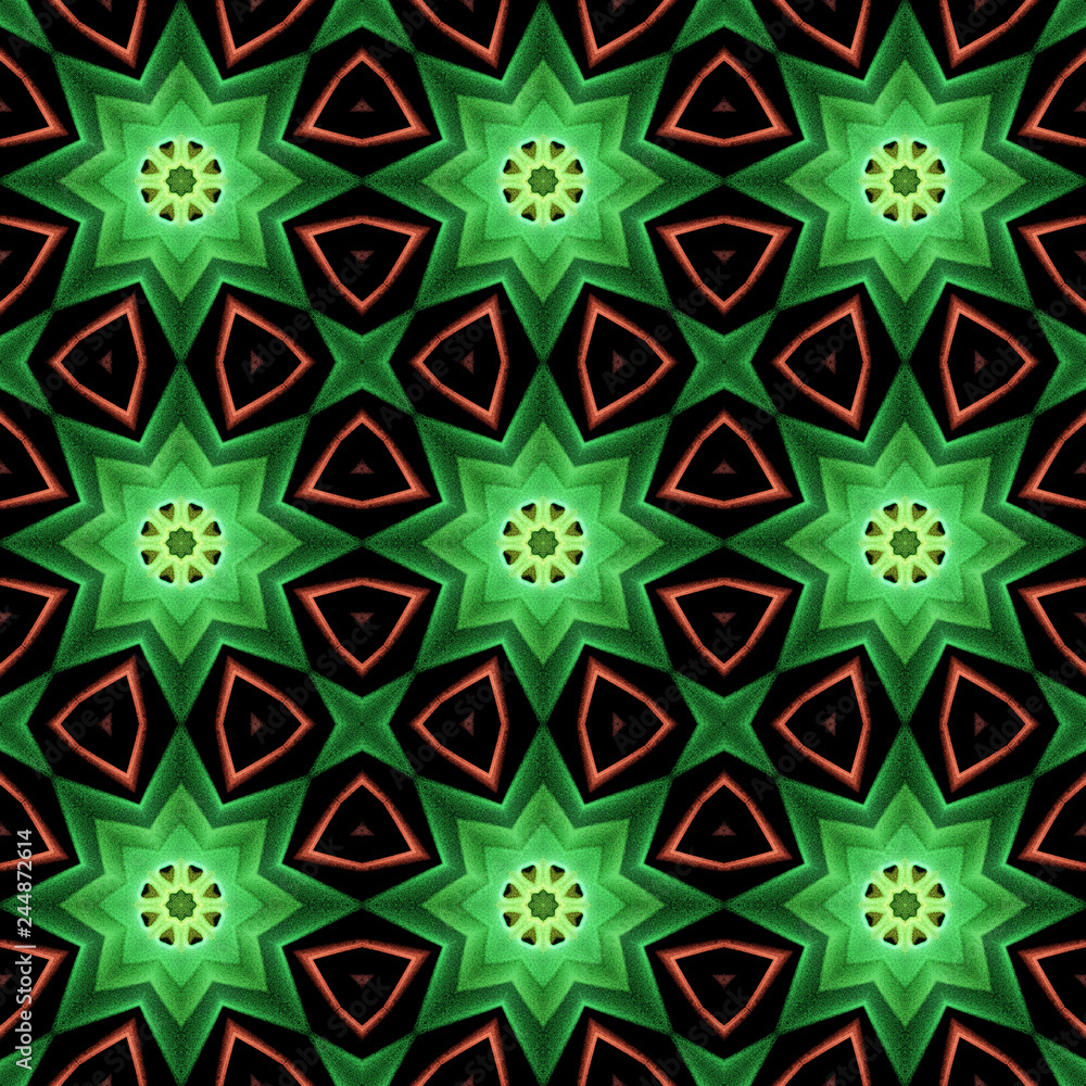 Seamless pattern background with multi-colored wavy lines. Seamless pattern background with multi-colored wavy lines.