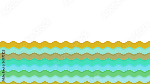 Background in paper style. Abstract colored background. © Veta