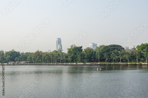 bangkok benjakitti park scenery