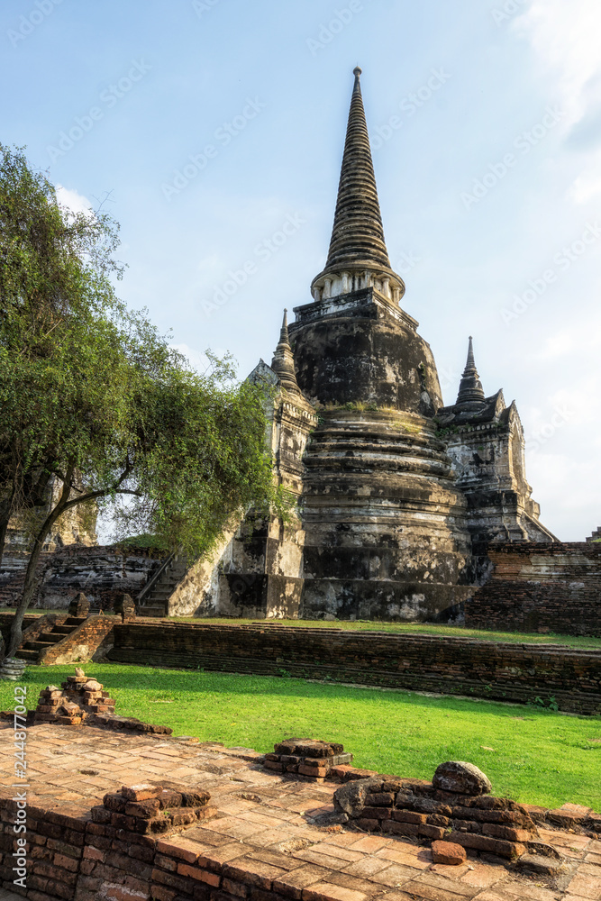 Fototapeta premium Wat Phra Si Sanphet Chedi
