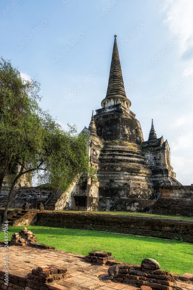 Fototapeta premium Wat Phra Si Sanphet Chedi