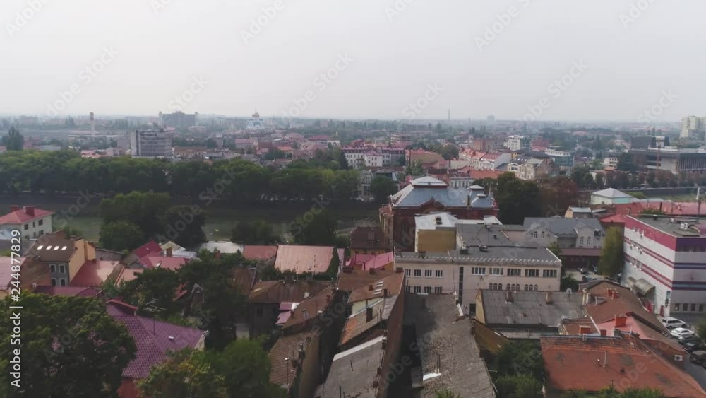 Uzhorod from the dron Uzhorod from the dron