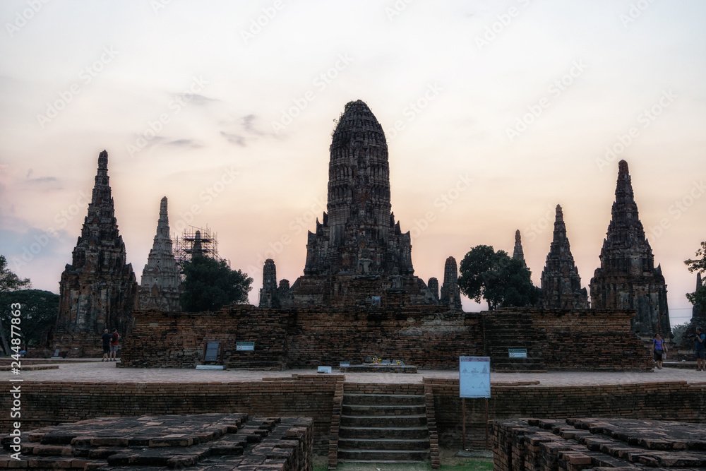 Fototapeta premium Wat Chaiwatthanaram Prang