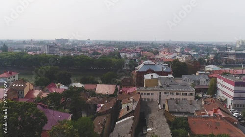 Wallpaper Mural Uzhorod from the dron Torontodigital.ca