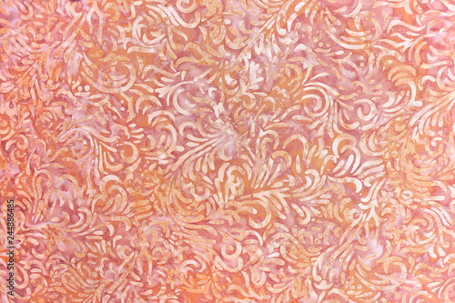 Obraz na płótnie Indonesian batik pattern and texture 