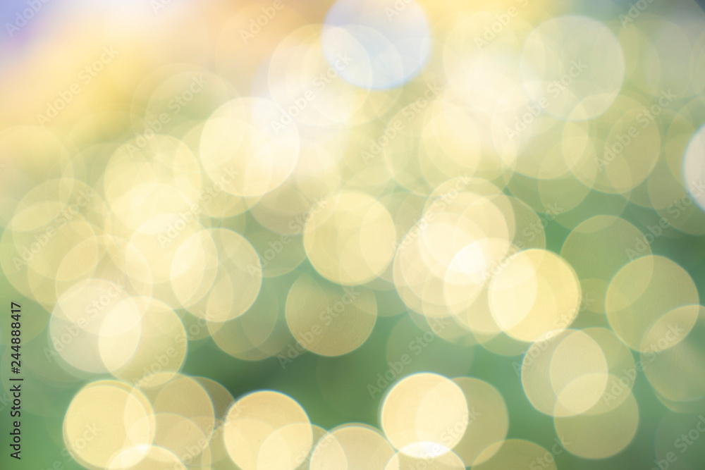 Abstract image - Chrismas tone color bokeh background Abstract image - Chrismas tone color bokeh background