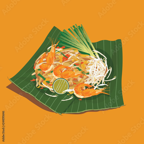 thai food (Pad Thai)