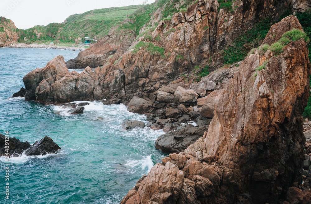 Rocks, bay, sea Rocks, bay, sea