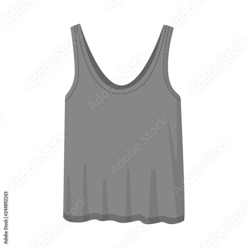 Vector illustration of woman and clothing sign. Collection of woman and wear vector icon for stock.