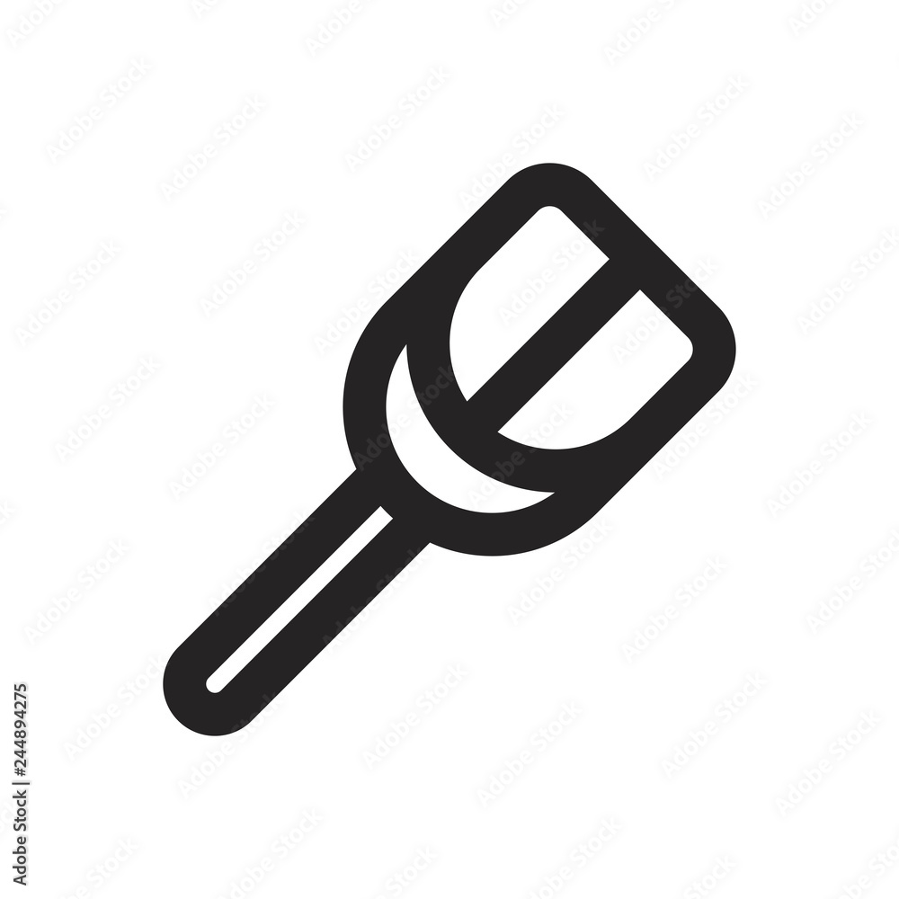 Shovel vector icon Shovel vector icon