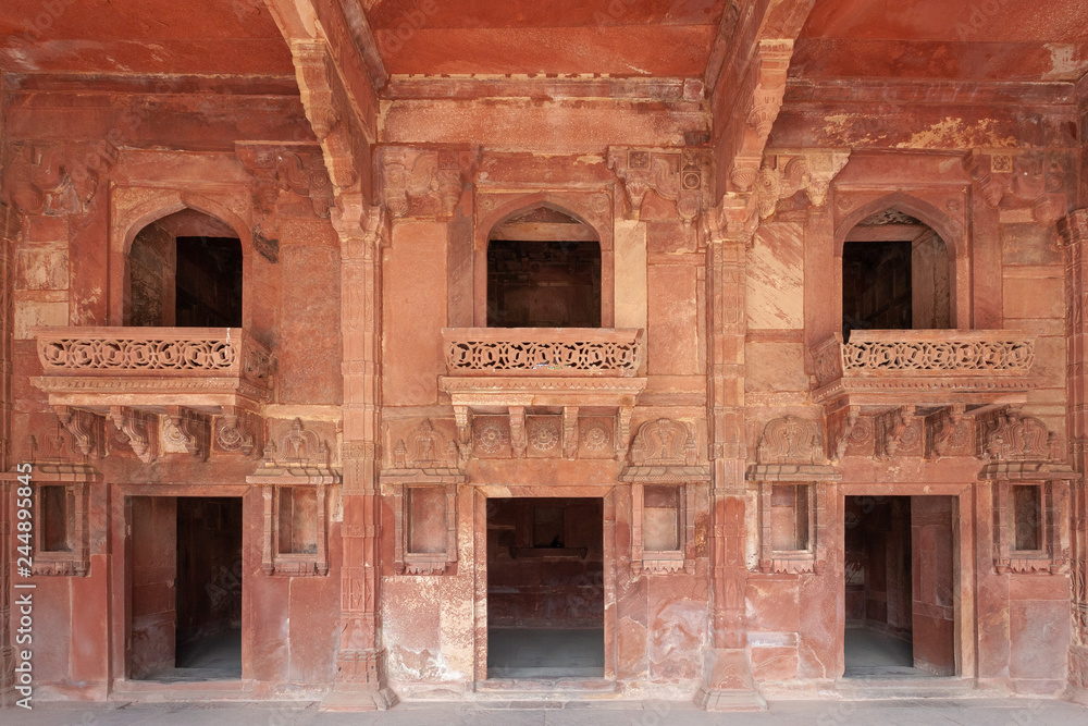 Fatehpur Sikri, building exterior, India
