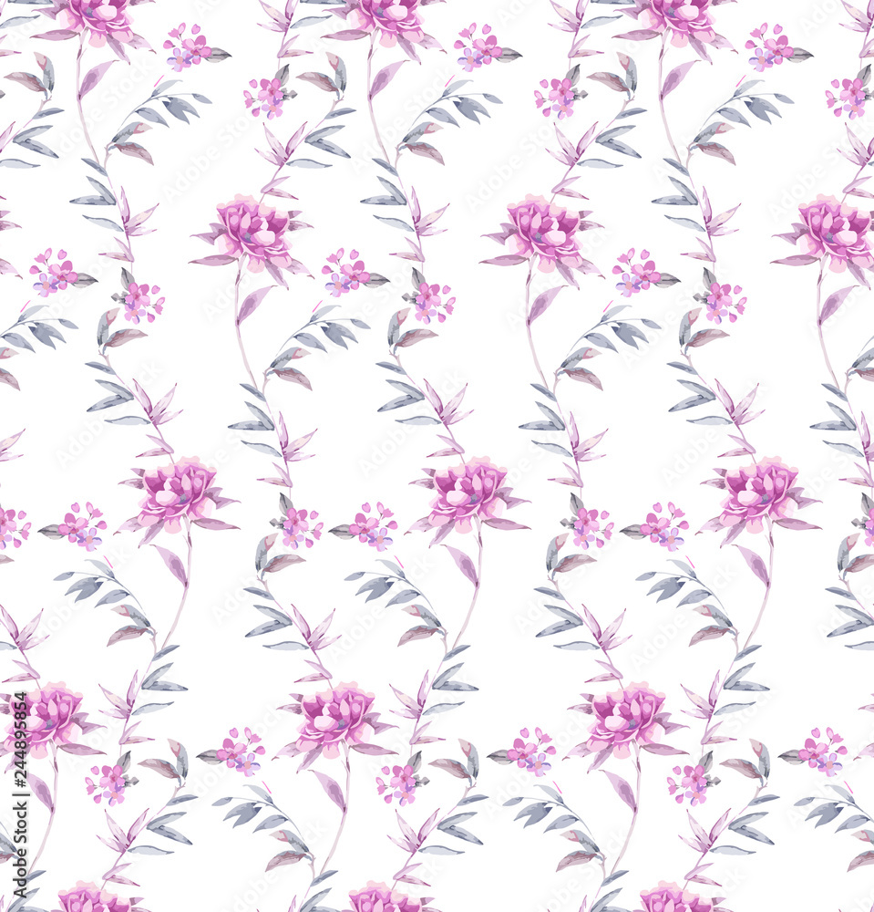 Elegant hand drawn flower Elegant hand drawn flower