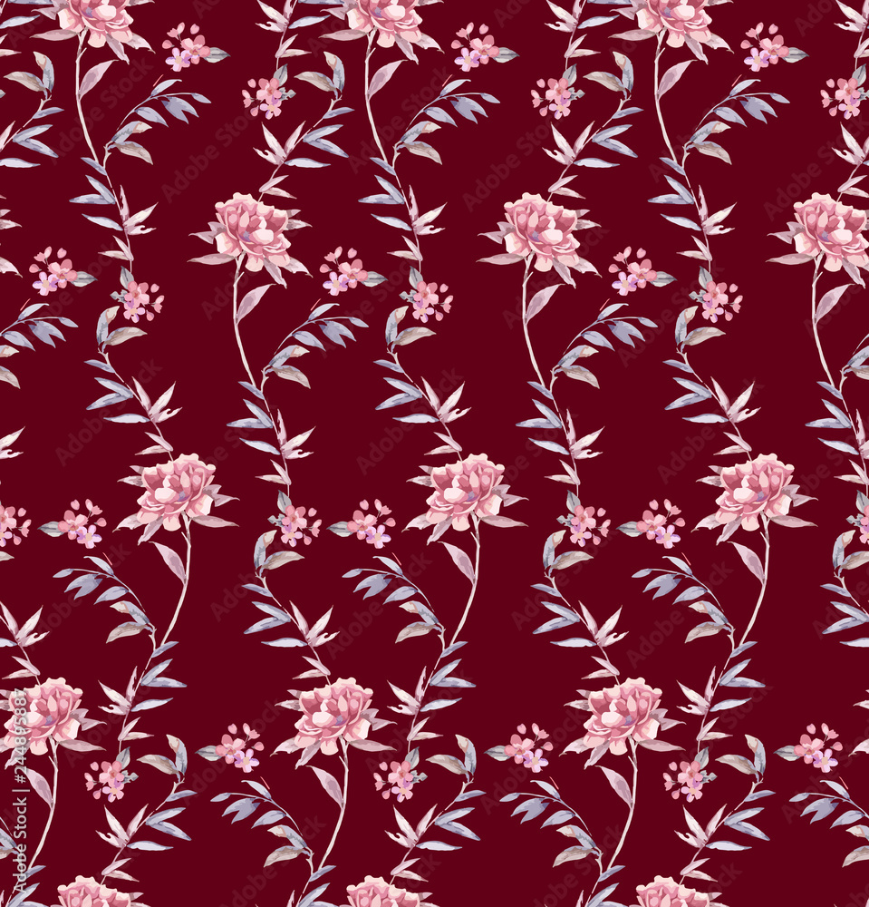 Elegant hand drawn flower Elegant hand drawn flower