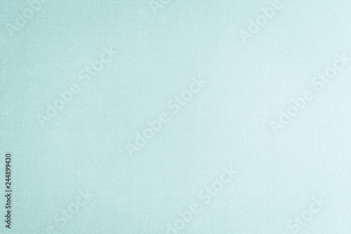 Cotton silk blended fabric wall paper texture pattern background in pastel white pale green cyan turquoise blue color