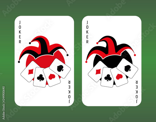 Playing cards. Joker 