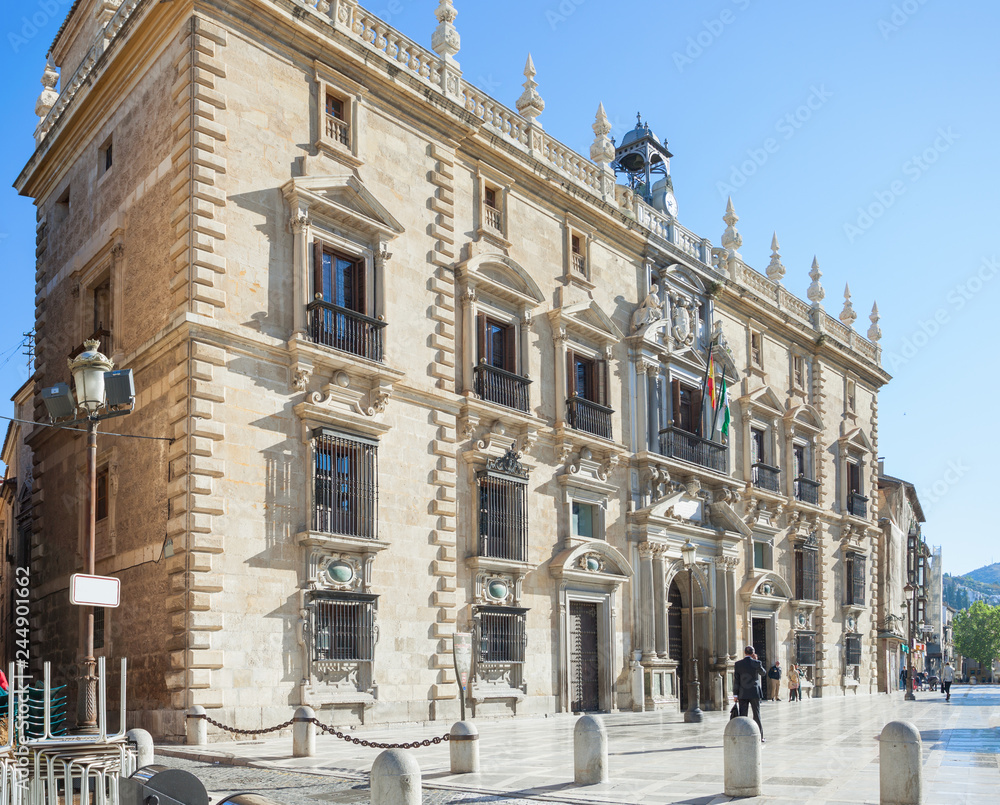Seat of the High Court of Andalusia  in Granada, Spain.