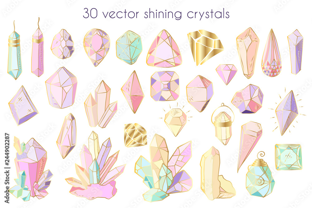 Vector Crystals Set
