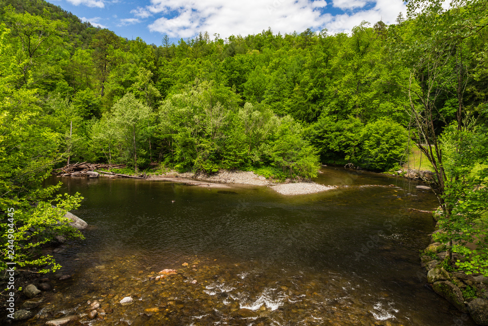 Townsend Wye, Great Smoky Mountains National Park, Tennessee, United States