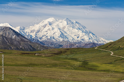 Mt McKinley from Stony Hill Overlook, Denali National Park, Alaska, United States