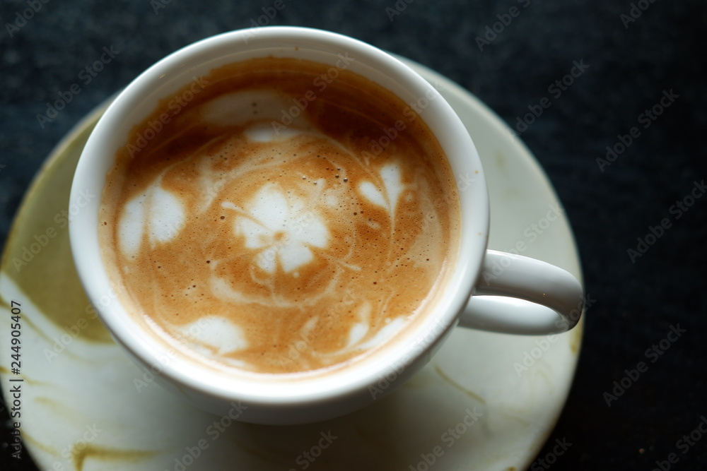 hot coffee latte hot coffee latte
