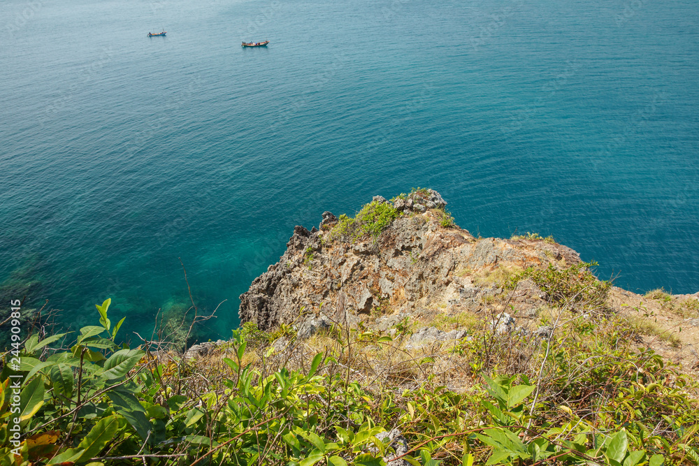 A tropical island just off the coast of Thailand A tropical island just off the coast of Thailand