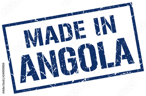 made in Angola stamp