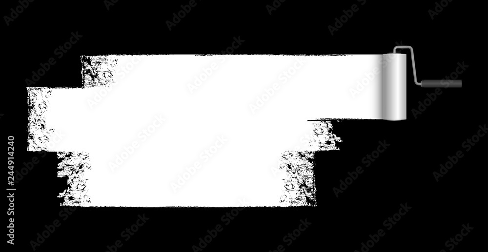paint roller with marking paint roller with marking