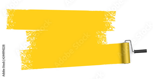 paint roller with marking